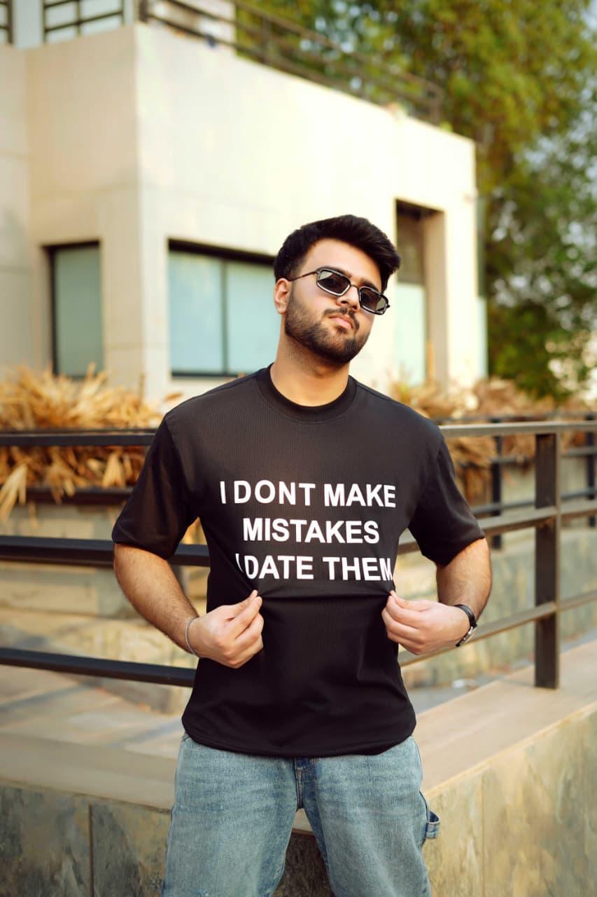 WhatsApp-Image-2026-07-15-at-16.41.20 "I Date Mistakes" Slogan Tee - Image 1