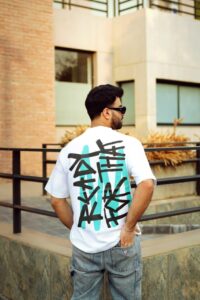 Minimalist Plain White Tee - Image 2